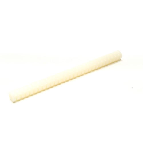 Adh&eacute;sif thermofusible, 5/8" dia x 2" lo, Blanc cass&eacute; Oxymax Inc