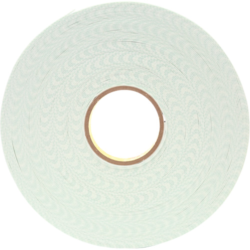 Double-Coated Urethane Foam Tape, 33 m (108') L x 25.4 mm (1") W, 62.5 mils, Urethane Oxymax Inc