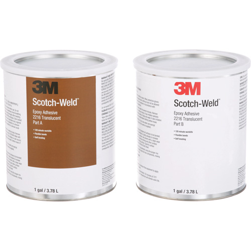 Scotch-Weld Adhesive, 1 gal., Pail, Two-Part, Translucent Oxymax Inc