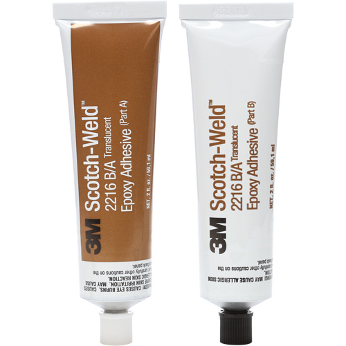 Scotch-Weld Adhesive, 2 fl. oz., Kit, Two-Part, Translucent Oxymax Inc