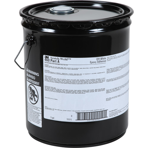 Scotch-Weld Adhesive, 5 gal., Pail, Two-Part, Off-White Oxymax Inc