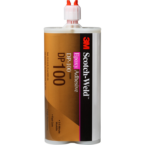 Scotch-Weld Adhesive, 400 ml, Cartridge, Two-Part, Clear Oxymax Inc