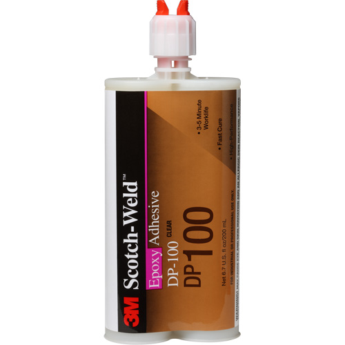 Scotch-Weld Adhesive, 200 ml, Cartridge, Two-Part, Translucent Oxymax Inc