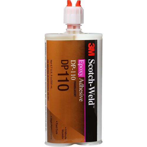 Adh&eacute;sif Scotch-Weld, 200 ml, Cartouche, Deux composants, Translucide Oxymax Inc