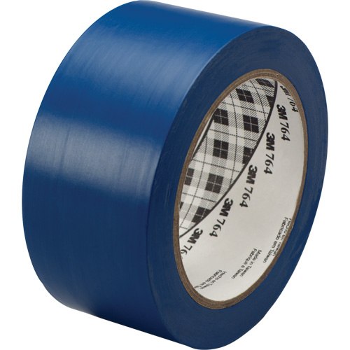 Ruban en vinyle pour travaux g&eacute;n&eacute;raux 764, 25,4 mm (1") la x 32,9 m (108') lo, 5 mils, Bleu Oxymax Inc