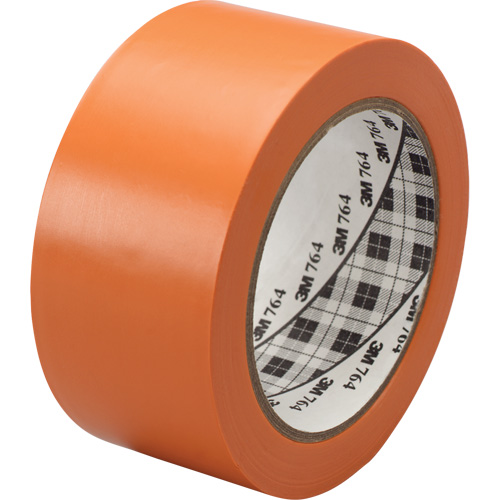 Ruban en vinyle pour travaux g&eacute;n&eacute;raux 764, 25,4 mm (1") la x 32,9 m (108') lo, 5 mils, Orange Oxymax Inc