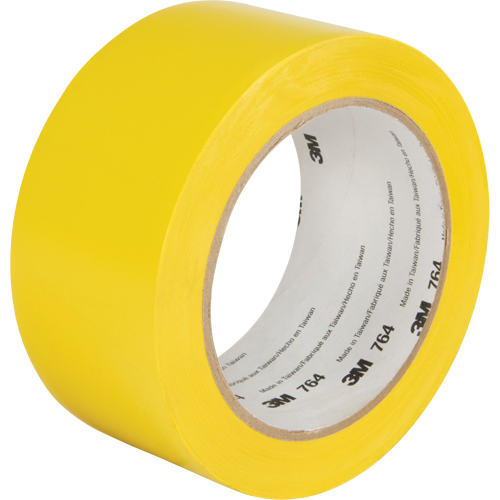 Ruban en vinyle pour travaux g&eacute;n&eacute;raux 764, 50,8 mm (2") la x 32,9 m (108') lo, 5 mils, Jaune Oxymax Inc