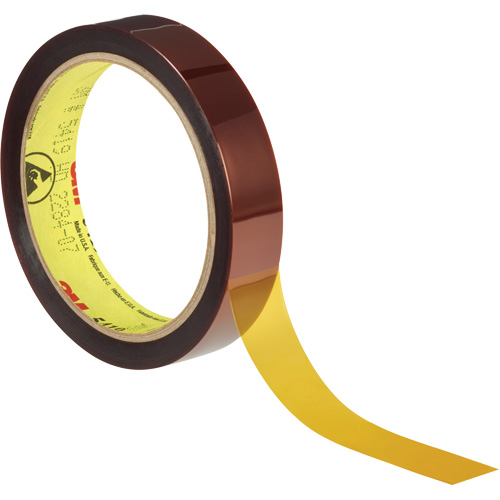 Ruban &agrave; base de polyimide produisant peu de statique 5419, 19 mm (3/4") x 33 m (108'), Brun Oxymax Inc