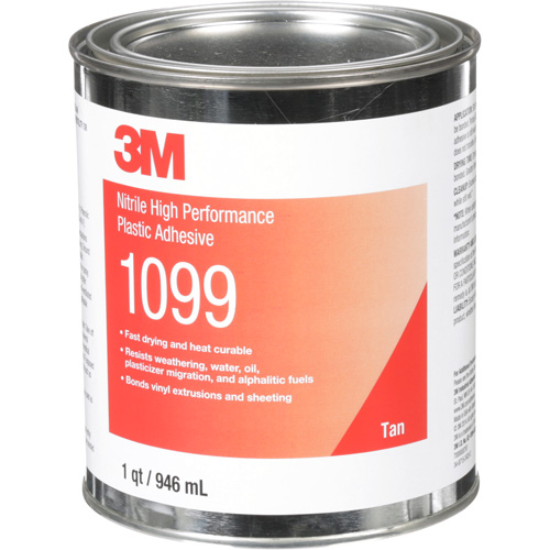 Plastic Adhesive, 946 ml, Can, Tan Oxymax Inc