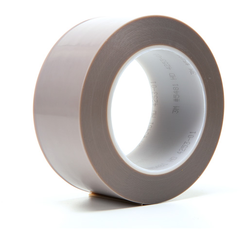 PTFE Skived Film Tape, PTFE, 25.4 mm (1") W x 33 m (108') L, 6.8 mils Thick Oxymax Inc