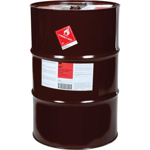 Scotch-Weld Nitrile High-Performance Rubber & Gasket Adhesive, Drum, Brown Oxymax Inc