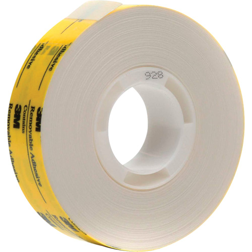 Ruban en tissu ATG repositionnable Scotch 928, 19 mm (3/4") x 16,5 m (54'), Transparent Oxymax Inc