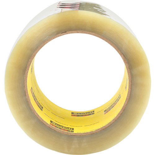 Scotch&reg; 355 Box Sealing Tape, Hot Melt Adhesive, 3.4 mils, 72 mm (3") x 50 m (164') Oxymax Inc