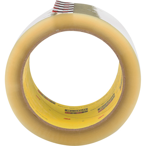 Scotch&reg; Box Sealing Tape 373, Hot Melt Adhesive, 2.5 mils, 72 mm (3") x 50 m (164') Oxymax Inc