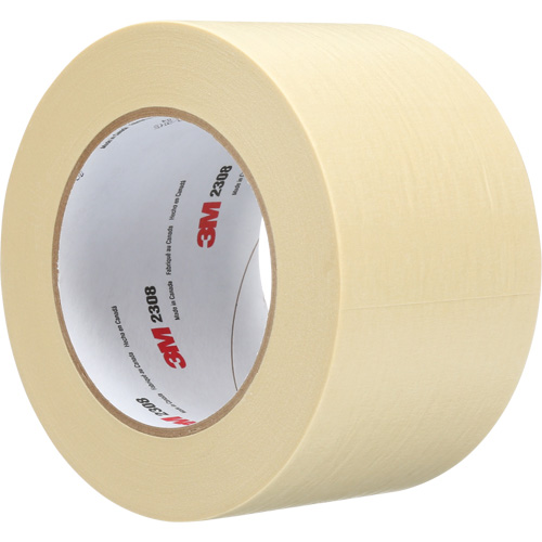 2308 Masking Tape, 72 mm (3") x 55 m (180'), Tan Oxymax Inc