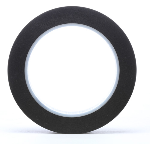 Ruban en vinyle 471, 19 mm (3/4") la x 32,9 m (108') lo, 5,2 mils, Noir Oxymax Inc