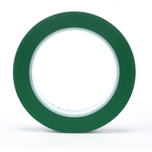 Ruban en vinyle 471, 25,4 mm (1") la x 32,9 m (108') lo, 5,2 mils, Vert Oxymax Inc