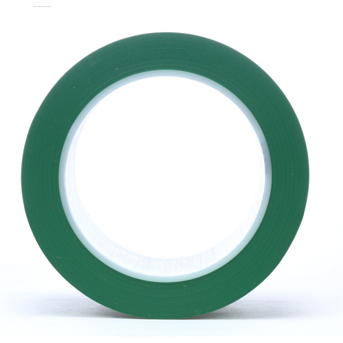 471 Vinyl Tape, 50.8 mm (2") W x 32.9 m (108') L, 5.2 mils, Green Oxymax Inc