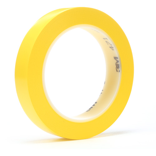 471 Vinyl Tape, 25.4 mm (1") W x 32.9 m (108') L, 5.2 mils, Clear Oxymax Inc