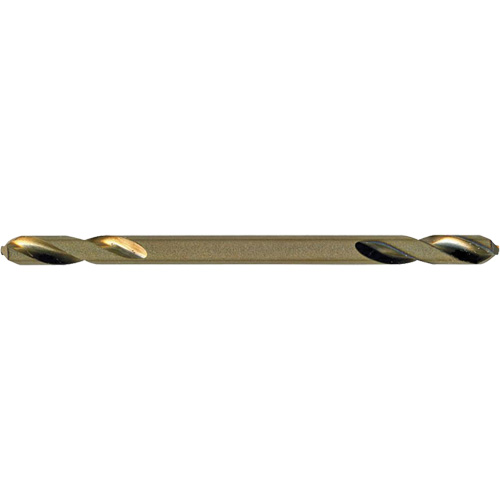 Jet-Kut&reg; Gold Super Premium M2 Twin End Drill Bit, High Speed Steel, 1/8", 1-15/16" L Oxymax Inc