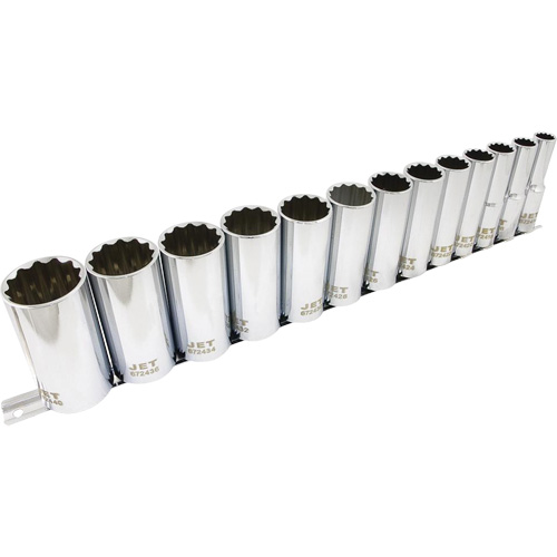 SS1213D-12 Jeu de cl&eacute; &agrave; douille SAE &agrave; 12 pans, 13 Mcx, Prise de 1/2", Profond Oxymax Inc