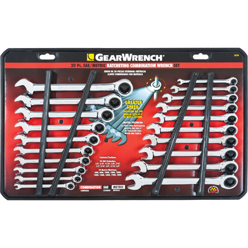 72-Tooth Combination Wrench Set Oxymax Inc