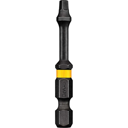 FlexTorq Impact-Ready Drill Bit, Square, #2 Tip, 1/4" Drive Size, 2" Length Oxymax Inc