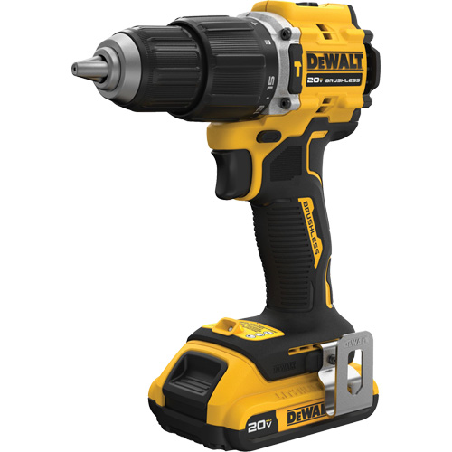 Ensemble de marteau perforateur sans fil et sans balai Atomic Compact Series, Mandrin 1/2", 20 V Oxymax Inc