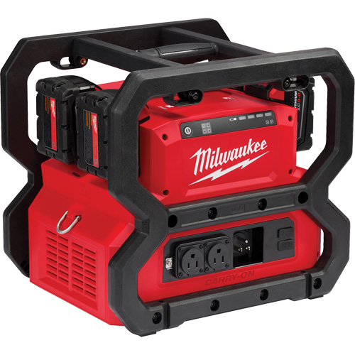 M18 Carry-On Power Supply, 1800 W/3600 W, Lithium Ion, 13-3/4" H x 12-1/4" W x 15" D, 28 lbs. Oxymax Inc