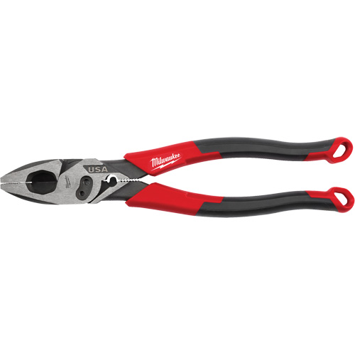 Lineman's Comfort Grip Pliers with Crimper & Bolt Cutter Oxymax Inc