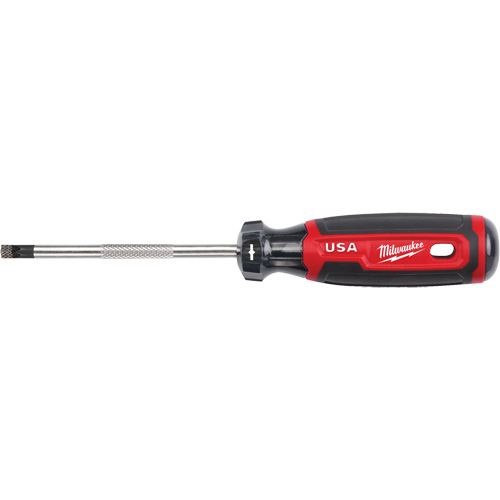 ECX Screwdriver, #1 Tip, Round, 211 mm L, Cushion Grip Handle Oxymax Inc