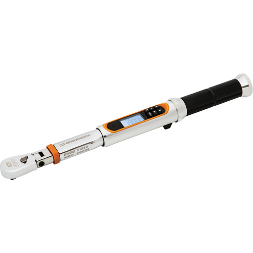 120XP Flex Head Torque Wrench with Angle, Electronic, 3/8" Square Drive, 120 - 1200 ft-lbs. Oxymax Inc