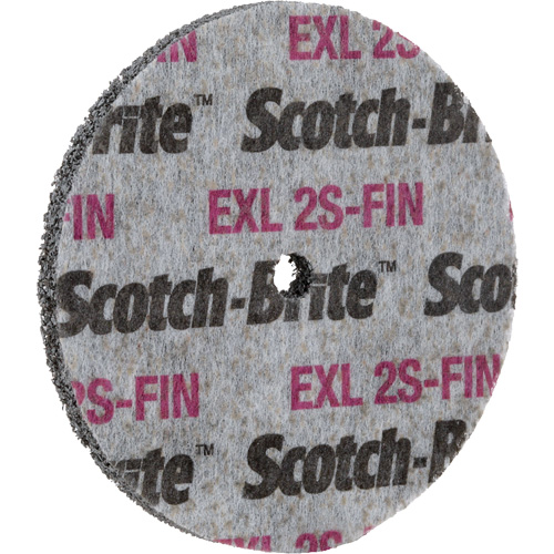 Meule homog&egrave;ne Scotch-Brite EXL, 3" x 1/2", Arbre de 1/4" Oxymax Inc