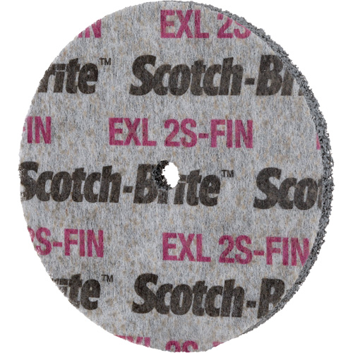Meule homog&egrave;ne Scotch-Brite EXL, 3" x 1/2", Arbre de 1/4" Oxymax Inc