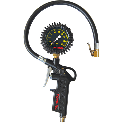 Pistol Grip Dial Inflator Gauge Oxymax Inc