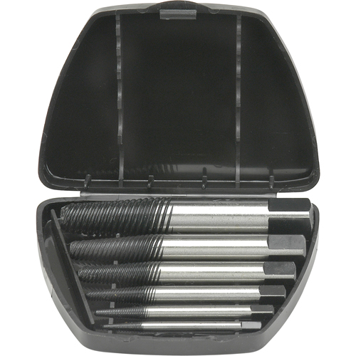 Screw Extractor Set, 6 Pieces Oxymax Inc