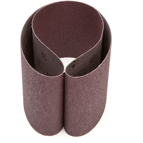 Courroie abrasive en toile 341D, 6" la x 48" lo, Oxyde d'aluminium, Grain 40 Oxymax Inc