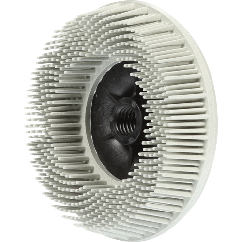 Disques radiaux bristle pour meuleuses angulaires Scotch-Brite, C&eacute;ramique, Grain 120, 4-1/2" dia. Oxymax Inc