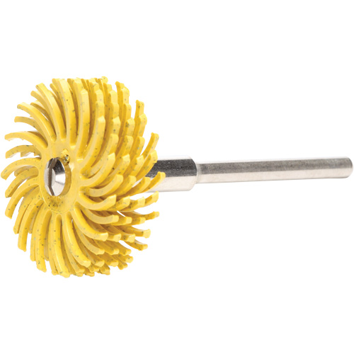 Scotch-Brite Radial Bristle Discs, Ceramic, 80X Grit, 1" Dia. Oxymax Inc