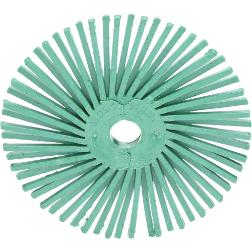 Scotch-Brite Radial Bristle Discs, Ceramic, 50 Grit, 3" Dia. Oxymax Inc
