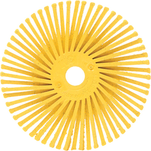Scotch-Brite Radial Bristle Discs, Ceramic, 80 Grit, 3" Dia. Oxymax Inc