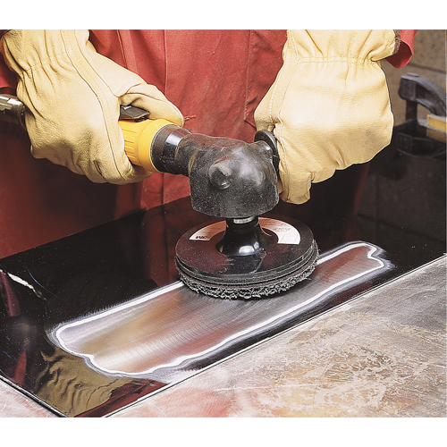 Homog&eacute;n&eacute;isation des surfaces - Disques de d&eacute;capage de rev&ecirc;tement Scotch-Brite, 4-1/2" dia., Grain Extra grossier Oxymax Inc