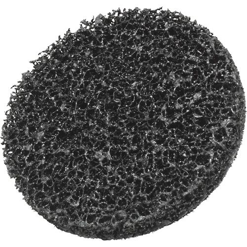 Disque de d&eacute;capage de rev&ecirc;tement Scotch-Brite Roloc, 3" dia., Grain Extra grossier, Carbure de silicium Oxymax Inc
