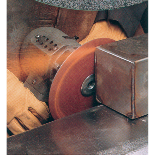 Disques en fibre 501C, Alumine de zirconium, 100, 5" Dia x 7/8" Arbre Oxymax Inc