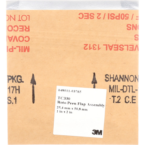 1" x 2" Roto Peen Flap Assembly, TC 330 Oxymax Inc