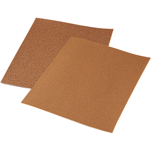 Papier abrasif, 9" x 11", Grain 60, Grenat Oxymax Inc