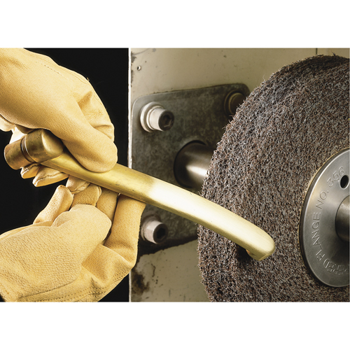 Meules de finition Scotch-Brite, 8" x 1", Arbre de 3" Oxymax Inc