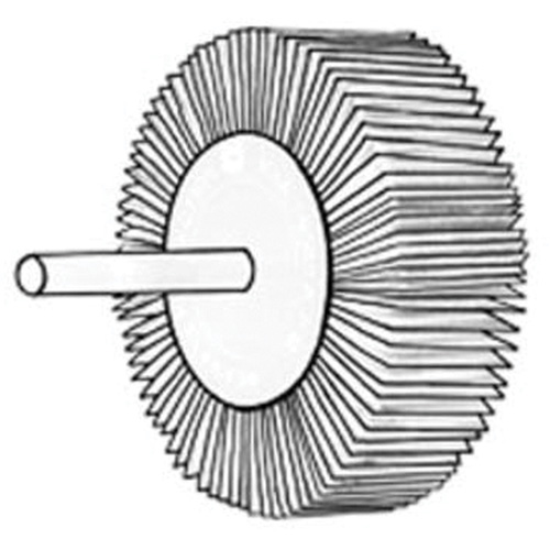 Meule &agrave; lamelles Micro-Mini Grind-O-Flex, Oxyde d'aluminium, Grain 120, 3/4" x 3/16" x 1/8" Oxymax Inc