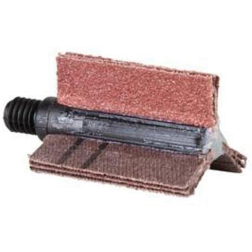 Outil de polissage d'al&eacute;sage &agrave; lamelles ordinaires B-420, Oxyde d'aluminium, Grain 60, 4-1/2" x 1-1/2" x Oxymax Inc