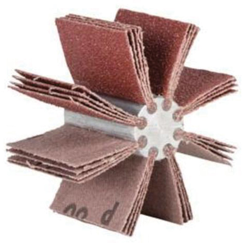 Plain Flap B-810 Bore Polisher, Aluminum Oxide, 60 Grit, 2-3/4" x 1-1/2" x Oxymax Inc